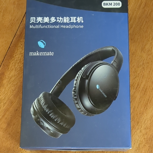 Makemate Other - Black Over-Ear Headphones